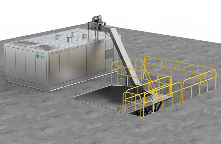 餐厨/果蔬垃圾生物处理机(大型分布式)MCB-SCJ-Z-10000C