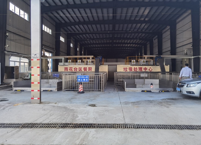 大型餐厨垃圾处理设备的处理流程是什么？